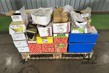 Pallet Of Miscellaneous Screws, Nuts and Bolts