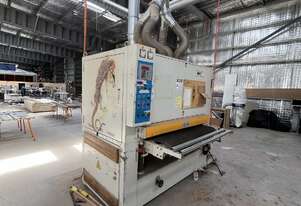2006 HOLYTEK 1300 wide Thicknesser/ Sander combo machine
