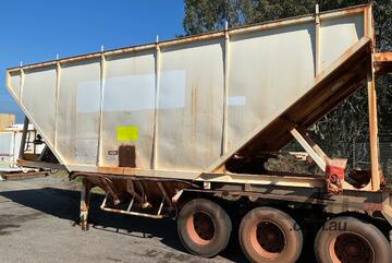 2011 Boomerang Tri Axle Belly Dumping B Trailer