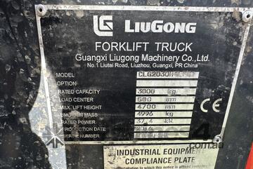 LiuGong GLG2030H Petrol and Gas
