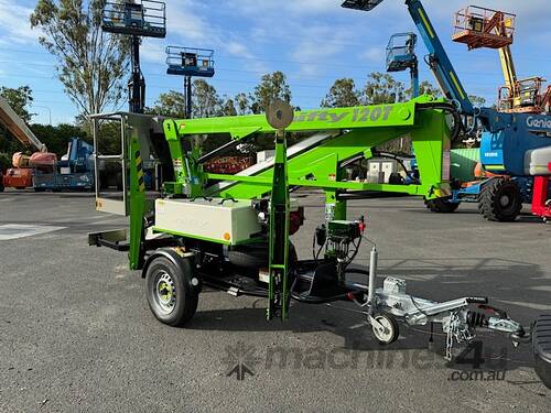 caption QLD ACCESS - NIFTYLIFT 120TPE Trailer Mount
