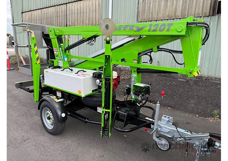 caption QLD ACCESS - NIFTYLIFT 120TPE Trailer Mount