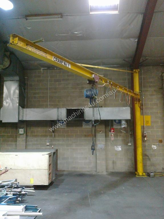 Used JDN Jib crane JDN 6m Radius x 3 5m Jib Crane in , Listed on
