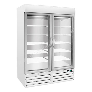 F.E.D. SD930 Stainless Steel Display Freezer