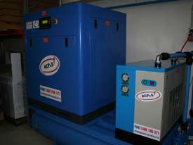  German Rotary Screw - Variable Speed Drive 30hp / 22kW Rotary Screw Air Compressor.. Power Savings - picture1' - Click to enlarge