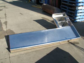 Large Long Commercial Stainless Steel Corner Sink - picture0' - Click to enlarge