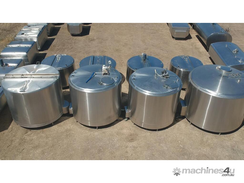 Used Not Specified Unknown STAINLESS STEEL TANKS MILK VATS WINE BREWING