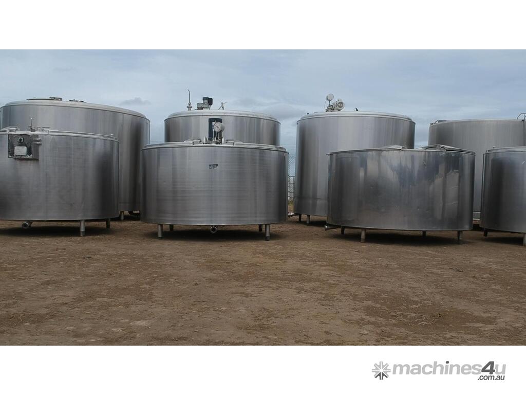 Used Not Specified Unknown STAINLESS STEEL TANKS MILK VATS WINE BREWING