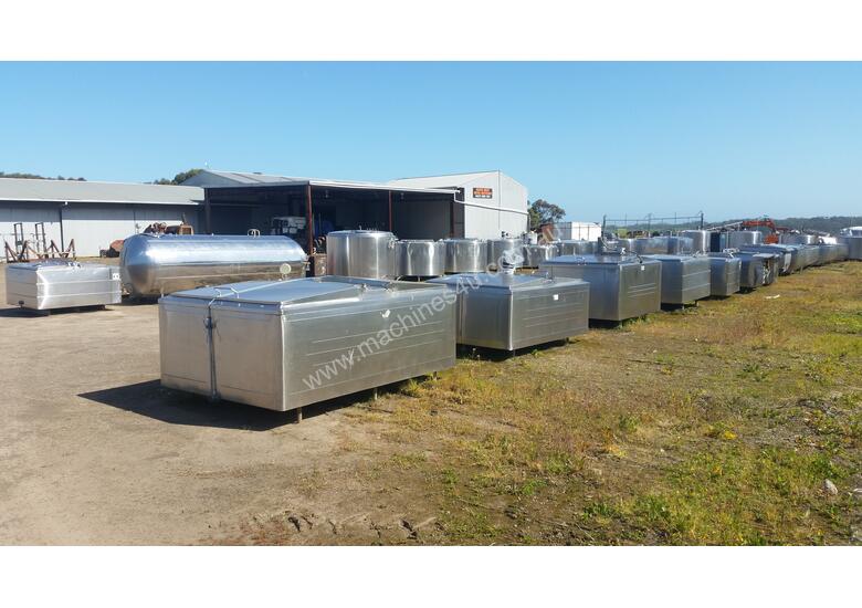 caption Stainless Steel Mixing Tanks – Various Sizes & Styles Available!