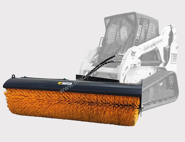 New 2015 himac Skid Steer Rotary Angle Broom Skid Steer Broom in