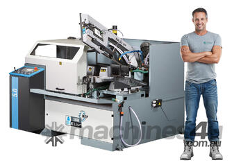 PERFECT CUTS EVERY TIME - Automatic Band Saw : MEP Shark 331-1 NC 5.0 Spider
