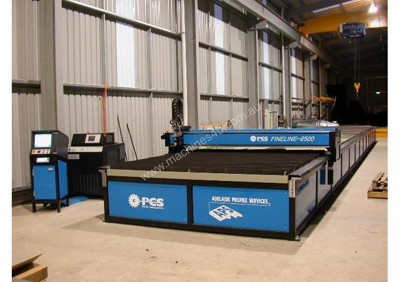 caption PCS Fine Line CNC Plasma Cutter
