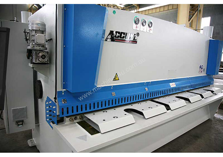 caption ACCURL Genius MS8-8×3200 CNC Guillotine Shear