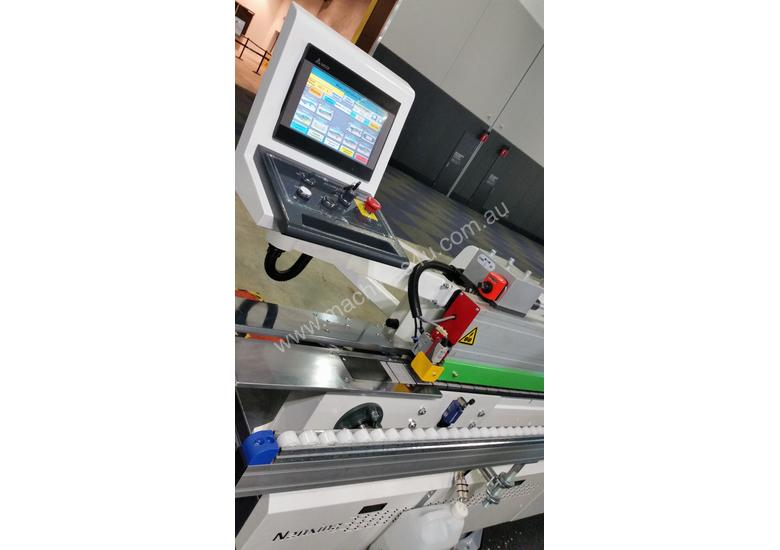 caption NANXING Pre- Milling & Corner Rounding 3 speed Touch screen high quality Automatic EdgeBander NB7CJ