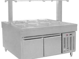 F.E.D. BS8C Refrigerated Buffet Bain Marie Centre Servery - picture1' - Click to enlarge