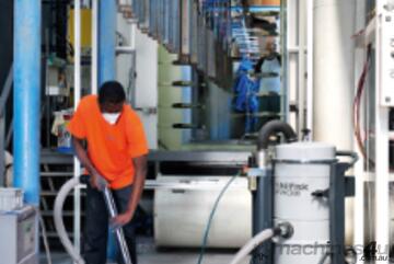 CLEANQUIP-Nilfisk Compressed Air Industrial Vacuum VHC 200 L50 Z1 Exa Atex approved