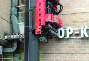 MOVAX SG-45V EXCAVATOR MOUNT PILE DRIVER (20-24T)