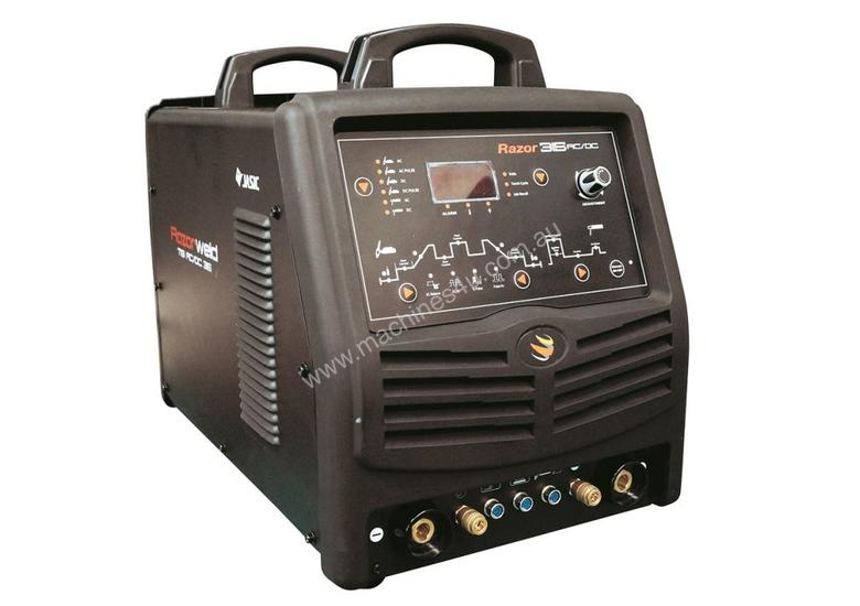caption UNIMIG RAZOR DIGITAL 315 AC/DC TIG/MMA DIGITAL INVERTER WELDER