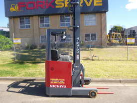 Nichiyu Reach Truck - New Paint, Huge 9.0 Metre Lift, Battery with Warranty - picture0' - Click to enlarge