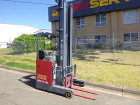 Nichiyu Reach Truck - New Paint, Huge 9.0 Metre Lift, Battery with Warranty - picture1' - Click to enlarge