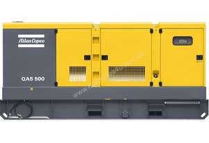 Atlas Copco QAS-500 Prime Mobile Generator. 500KVA with Volvo Engine.