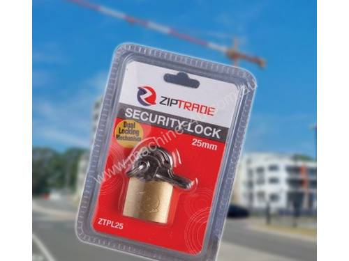 25MM ZIPTRADE SECURITY PADLOCK