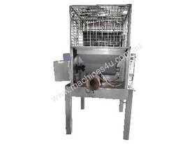Tilting Paddle Mixer (s/s) with Feed Hopper and Extruder - picture0' - Click to enlarge