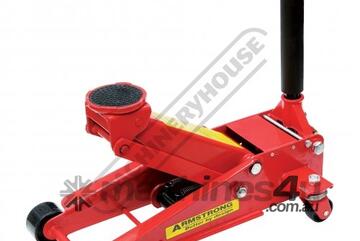 ARMM800QL Professional Hydraulic Trolley Jack - Steel 2000kg (2 Tonne) 130 ~ 470mm Lift Height