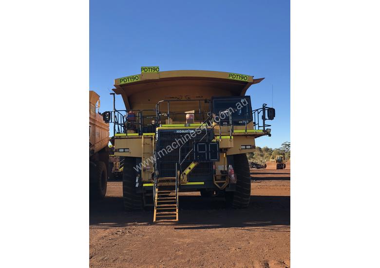 caption Komatsu HD785-7 Dump Truck