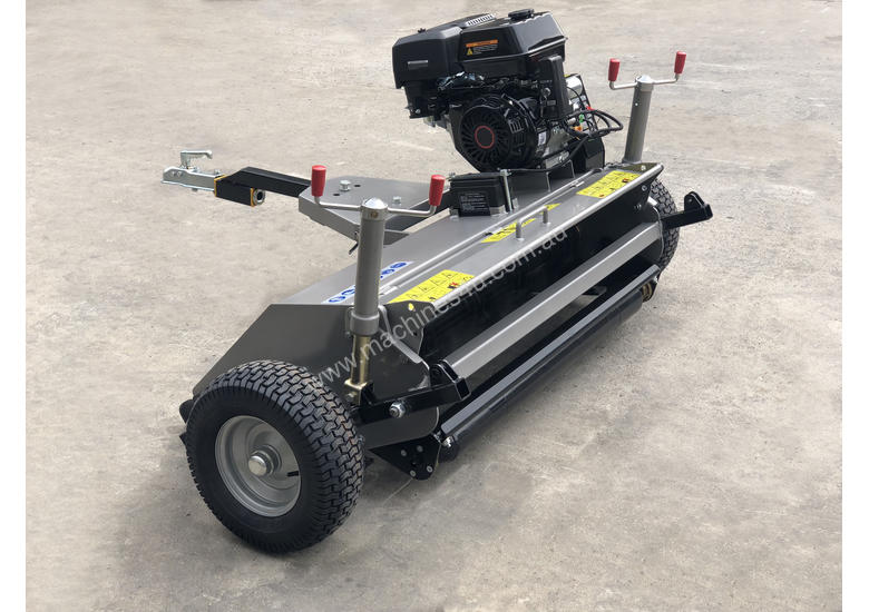 caption ATV Flail Mower 120s ( Electric & Pull Start )