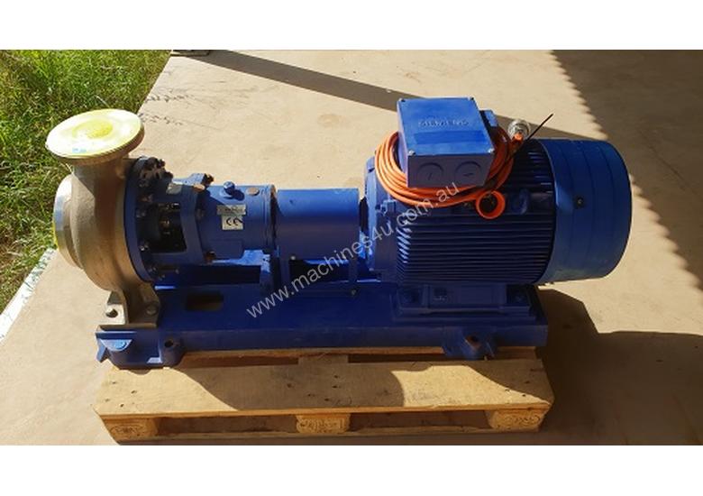 New 2010 Siemens Ksb 2010 Siemens 37 KW Electric Motor Centrifugal KSB