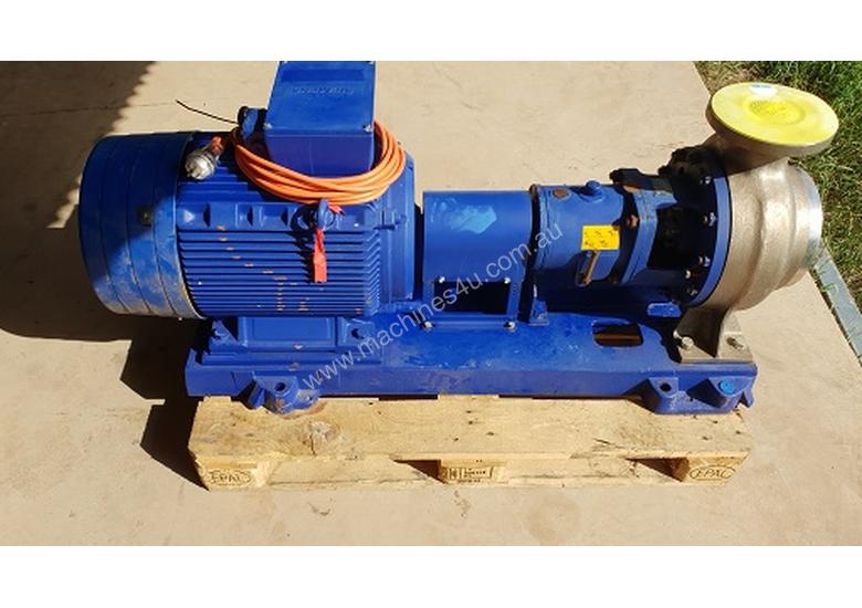 New 2010 Siemens Ksb 2010 Siemens 37 KW Electric Motor Centrifugal KSB