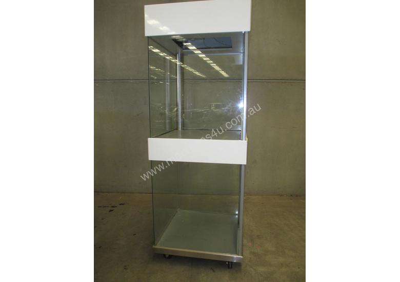 Used Unknown Pet Shop Display Cabinet Lockable Racking Shelving