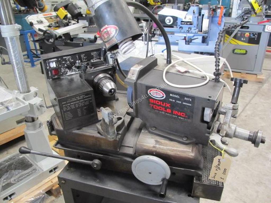 Used sioux Model 2075 Valve Refacer Valve Facing Equipment in Listed on Machines4u