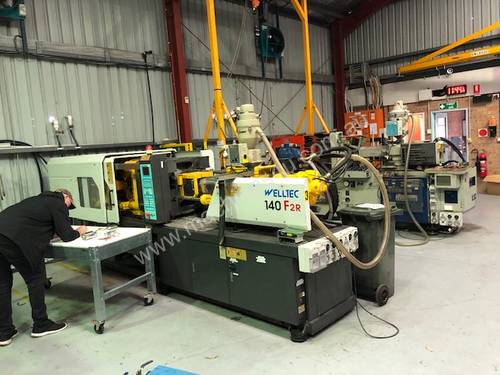 INJECTION MOULDING MACHINE WELLTEC 140T