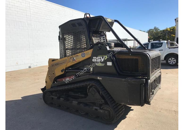 caption ASV PT100 Track Loader