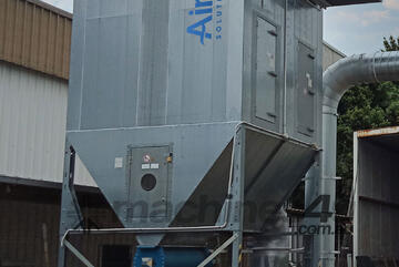Wood Dust Filter Extraction System - 37kW Airtight RAF-2M Dust Collector, 24,000m3/h Wood Dust Filter Extraction System - 37kW Airtight RAF-2M Dust Collector, 24,000m3/h
