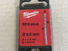 Milwaukee 6.5mm x 110mm SDS-plus Masonry Concrete Drill Bit 4932-3442-92 - picture1' - Click to enlarge