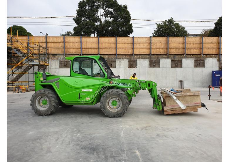caption USED 2011 MERLO PANORAMIC P38.13 PLUS TELESCOPIC HANDLER