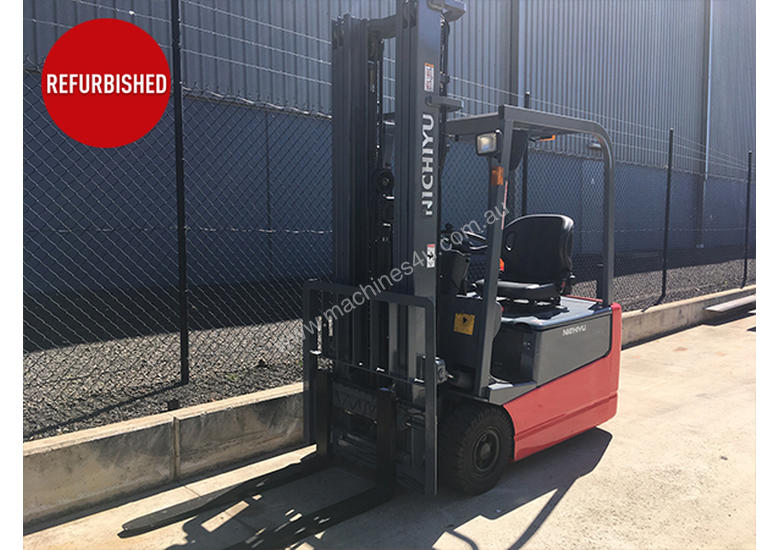 caption 1.8T 3 Wheel Battery Electric Forklift
