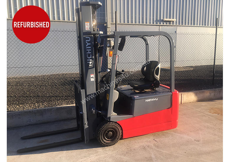caption 1.8T 3 Wheel Battery Electric Forklift