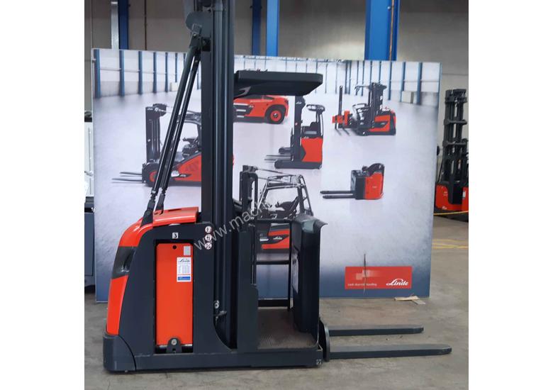caption Used Forklift: V10 Genuine Preowned Linde 1t