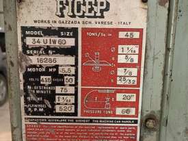 Ficep Italian 65 Ton Punching Machine 34UIW60 - picture0' - Click to enlarge