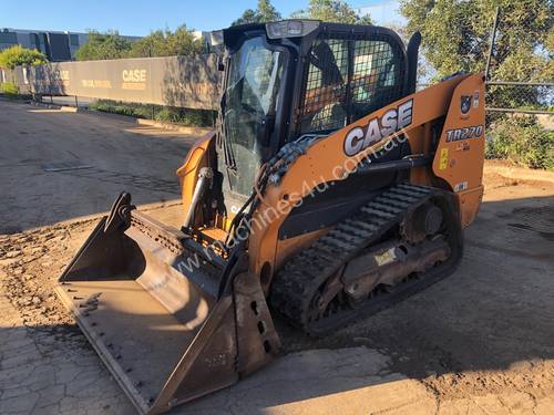 2016 CASE TR270 CAB COMPACT TRACK LOADER 