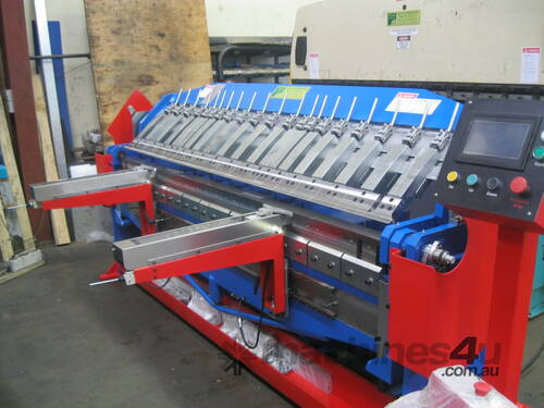 SHAW -  Model Panbrake 2450mm x 4mm with Ball Screw Front Gauge 