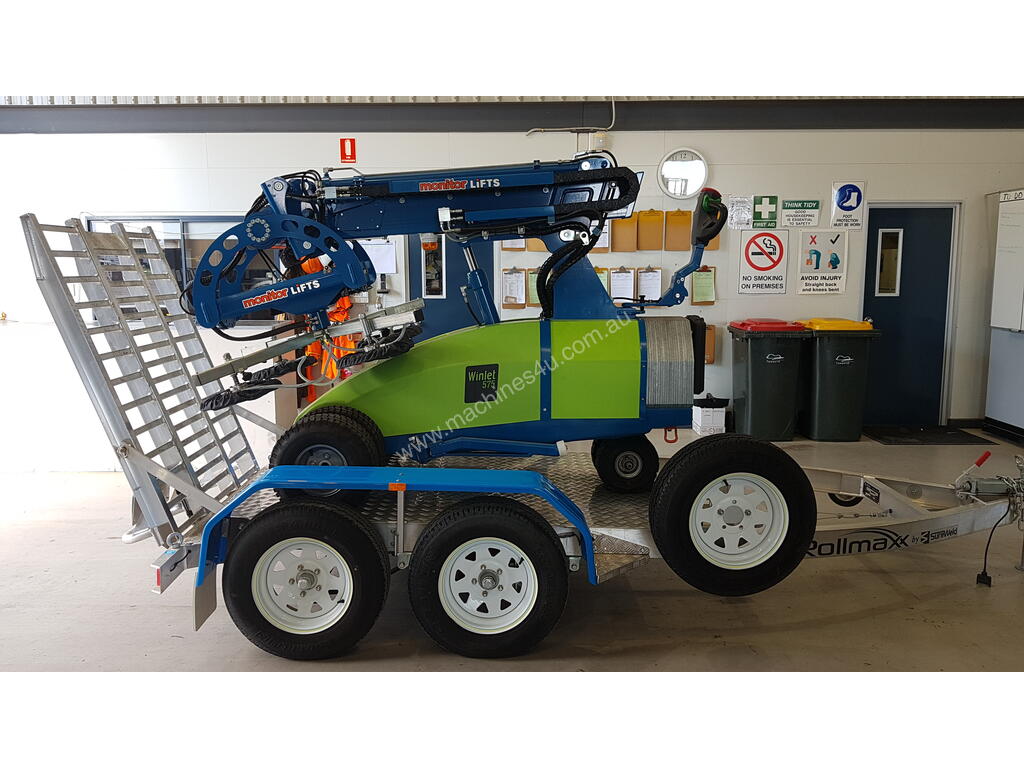 Used 2018 winlet Winlet 575kg Glass Handling Machine with FREE TRAILER Glass Handling