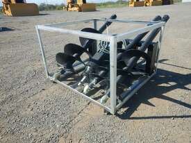 Hydraulic Auger to suit Skidsteer Loader - picture0' - Click to enlarge