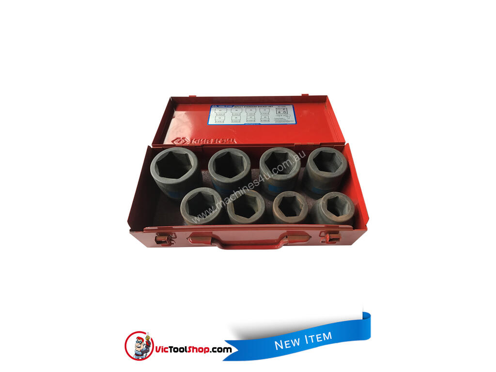 New King Tony King Tony Impact Standard Socket Set 8PCE Pre Owned