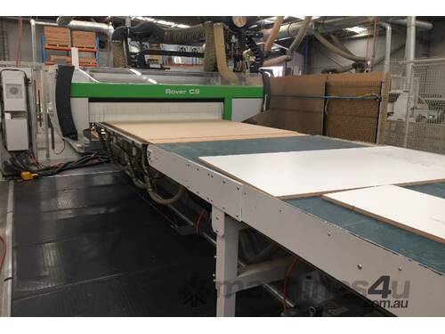 Used Biesse CNC Auto Label Line 3600x1800 with Delivery Installation