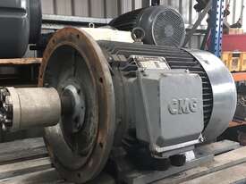 55 kw 75 hp 4 pole 1480 rpm 415 volt Foot & Flange Electric Motor Used CMG Type SGA250M-4 - picture0' - Click to enlarge
